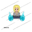 WM6109 Naruto blocks anime Sasuke Kakashi Madara Zetsu Might Guy Rock Lee mini action toy figures Assemble bricks toys kid gifts