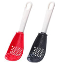 New Multifunctional Kitchen Cooking Spoon Heat-resistant Hanging Hole Innovative Potato Garlic Press Colander Innovative kitchen