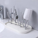 Baby feeding bottle drain rack, nipple feeding cup holder, storage drying rack, bottle cleaning and drying machine