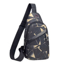 Men Anti Theft Chest Bag Shoulder Bags USB Charging Crossbody Package School Short Trip Messengers Bags Men&