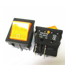 1 PCS,30/35A 250/125V AC High Current,ON/OFF,Special for Eelding Machine,KCD4,Sterling Silver Point,Rocker Power Button Switches