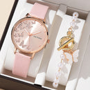 2022 New Watch Women Fashion Casual Leather Belt Watches Simple Ladies Round Dial Quartz Wristwatches Dress Clock Reloj Mujer