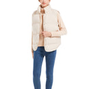 HXJJP Down Cotton Sleeveless Jackets Women Short Puffer Inflatable Vest Autumn Winter Loose Outerwear Bread Waistcoat 709