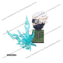 WM6109 Naruto blocks anime Sasuke Kakashi Madara Zetsu Might Guy Rock Lee mini action toy figures Assemble bricks toys kid gifts
