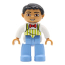 Big Size Action Figures City Princess Policemen Family Building Block Doll Character Accessory Toys Assembly Children Kids Gift