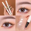 Diamond Glitter Eye Liner Pencil Eye Makeup Highlighter Waterproof Pearl White Brighten Silkworm Shadow Liquid Eyeliner Pen