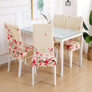 Spandex Chair Cover Stretch Home Dining Elastic Floral Print Chair Covers Multifunctional Spandex Elastic Cloth Universal Size