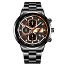 Luxury Brand Mens Watches Fashion Men Sports Stainless Steel Quartz Wrist Watch Luminous Clock Man Business Watch часы мужские