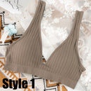 Seamless Bra Sports Bras For Women Plunge Brassiere Top Female Backless Deep V Sexy Lingerie Women Underwear Rib Bralette