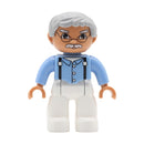 Big Size Action Figures City Princess Policemen Family Building Block Doll Character Accessory Toys Assembly Children Kids Gift