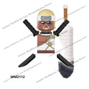 WM6109 Naruto blocks anime Sasuke Kakashi Madara Zetsu Might Guy Rock Lee mini action toy figures Assemble bricks toys kid gifts