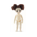 Adollya 16cm BJD Doll Nude Body Ball Jointed Swivel Doll 3D Eyes 13 Moveable Joints Body Make-up Princess 1/12 BJD Dolls