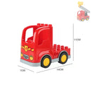 Big Building Blocks Accessories Compatible Large Bricks Children Kids Truck Car Bus City Traffic Series Assembly Educational Toy