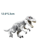 Jurassic Dinosaurs Building Blocks Indominus Rex DIY Tyrannosaurus Action Figure Models Children Toys Animals Gifts