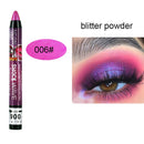 Pearlescent Eyeshadow Pen 12 Colors Lasting Waterproof Not Blooming Shiny Glitter Silkworm Gel Pen Eye Shadow Pencil Cosmetic