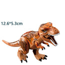 Jurassic Dinosaurs Building Blocks Indominus Rex DIY Tyrannosaurus Action Figure Models Children Toys Animals Gifts