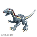 Jurassic Dinosaurs Building Blocks Indominus Rex DIY Tyrannosaurus Action Figure Models Children Toys Animals Gifts