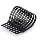 Self-locking plastic nylon cable tie 100 pieces black 5x300 cable tie fastening ring 3x200 industrial cable tie cable tie set