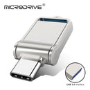 USB Flash Drive 32GB OTG Metal USB 2.0 Pen Drive Key 64GB Type C High Speed pendrive Mini Flash Drive Memory Stick