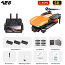 AE8 Pro Max Drone 8k Professional Dual Camera GPS Positioning 360° Obstacle Avoidance Quadcopter Brushless RC airplane toy 249g