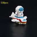 200-2880pcs Mini Micro Rocket Building Blocks Space Moon Satellite Astronaut Diamond Bricks Constructor Toys for Children Gifts