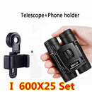 700x25 HD Powerful Binoculars Telescope 5000m/50000m Long Range Folding Mini BAK4 FMC Optics For Hunting Outdoor Camping Sports