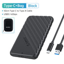 ORICO MicroB USB3.0 2.5" External Storage HDD Case SATA 5Gbps HDD SSD Hard Drive Enclosure Support UASP for PC Laptop