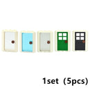 Thick Wall Figures Bricks Compatible 98283 15533 DIY 1x2 1x3 1x4 1+2 Dots Building Blocks Educational House Contruction Toys