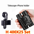 700x25 HD Powerful Binoculars Telescope 5000m/50000m Long Range Folding Mini BAK4 FMC Optics For Hunting Outdoor Camping Sports