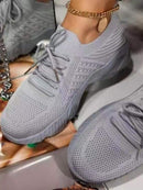 Sneakers Shoes 2022 Fashion Lace Up Platform Shoes for Women&