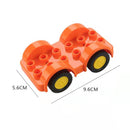 Big Building Blocks Accessories Compatible Large Bricks Children Kids Truck Car Bus City Traffic Series Assembly Educational Toy
