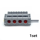 Technical parts Motor multi power functions 8293 8883 tool servo train motor PF model sets building blocks Compatible All Brands