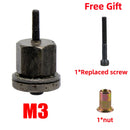 Hand Rivet Nut Gun Head nuts Rivet nut tool Manual Riveter Rivnut Tool Accessory for Nuts M3 M4 M5 M6 M8 M10 Simple installation