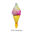 Small Large Ice Cream Pizza Burger Balloon Toy Hot Dog Donut Aluminum Film Balloon Happy Birthday Party Decoration Balloon Mini