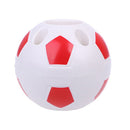 Soccer Shape Tool Supplies Pen Pencil Holder Football Shape Toothbrush Holder Desktop Rack Table Home Decoration Student Gifts