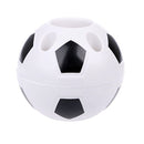 Soccer Shape Tool Supplies Pen Pencil Holder Football Shape Toothbrush Holder Desktop Rack Table Home Decoration Student Gifts