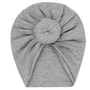 Solid Baby Cotton Beanies Cute Bear Ear Bowknot Turban Hats Sweet Soft 0-4T Elastic Caps for Newborn Baby Boy Girls Headwraps