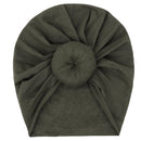 Solid Baby Cotton Beanies Cute Bear Ear Bowknot Turban Hats Sweet Soft 0-4T Elastic Caps for Newborn Baby Boy Girls Headwraps