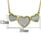 Gold Necklace TK1127 Gold - Stainless Steel Necklace