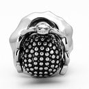 Mens Stainless Steel Rings TK1201 Stainless Steel Ring with Crystal
