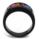 Cheap Wedding Rings TK1415J - Stainless Steel Ring with Top Grade Crystal