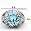Cheap Wedding Rings TK1423 Stainless Steel Ring with AAA Grade CZ