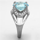 Cheap Wedding Rings TK1423 Stainless Steel Ring with AAA Grade CZ
