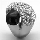 Cheap Wedding Rings TK1427 Stainless Steel Ring with Top Grade Crystal