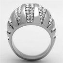 Cheap Wedding Rings TK1430 Stainless Steel Ring with Top Grade Crystal