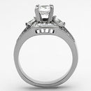 Cheap Wedding Rings TK1451 Stainless Steel Ring with AAA Grade CZ