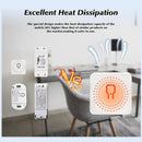 16A Mini Wifi Smart Switch Smart Home DIY Light Switches Module 2-way Control, Work With Tuya Smart Life Alexa Alice Google Home