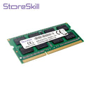 StoreSkill SODIMM DDR3L 2GB 4GB 8GB 10600 1333 12800 1600 for DDR3 Laptop Ram