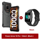 Ulefone Power Armor 14 Pro Rugged Phone 10000mAh Android 12 Waterproof Smartphone 128GB 5G/2.4GWLAN WirelessCharging NFC Global