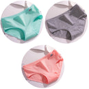 3Pcs/set 10 Color Panties Cotton Women Comfortable Mid-waist Underwear Lingerie Breathable Female Panty Briefs